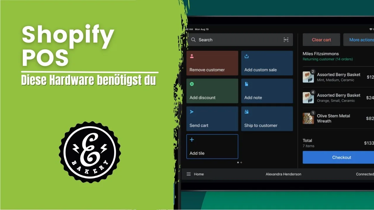 Shopify POS Hardware - Diese Hardware benötigst du für dein Kassensystem | Shopify Tutorial