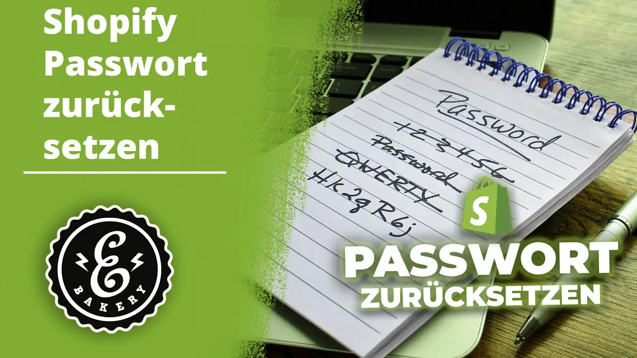 Shopify Passwort zurücksetzen - So setzt du dein Shopify-Passwort zurück | Tutorial
