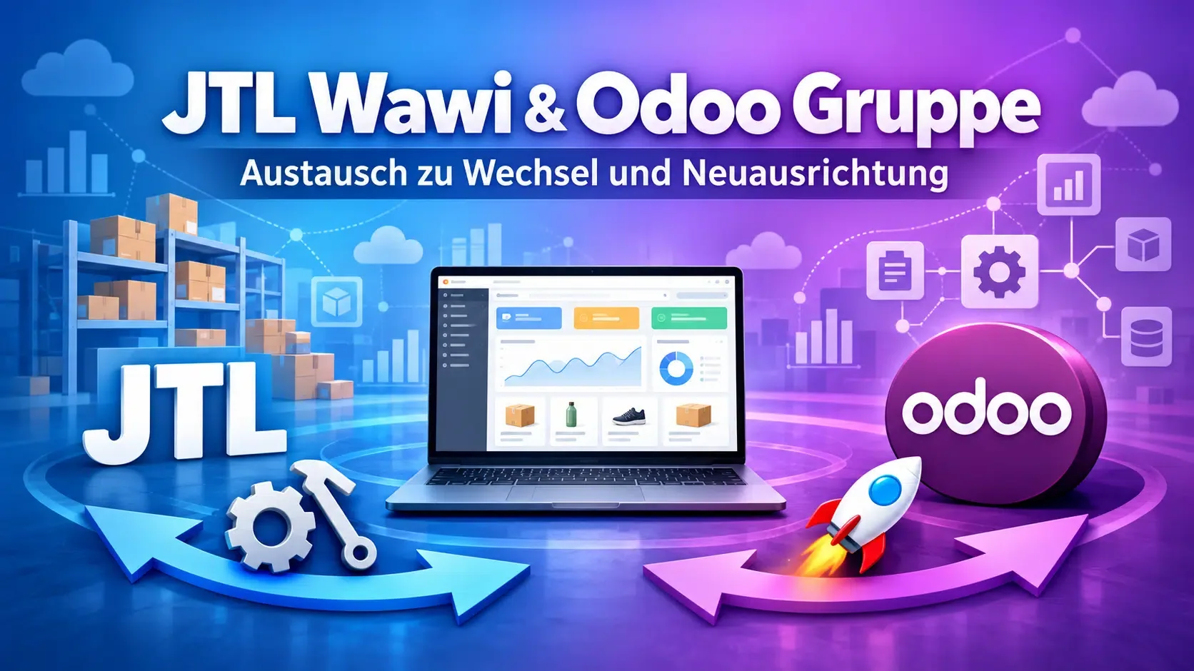 JTL Wawi & Odoo Gruppe