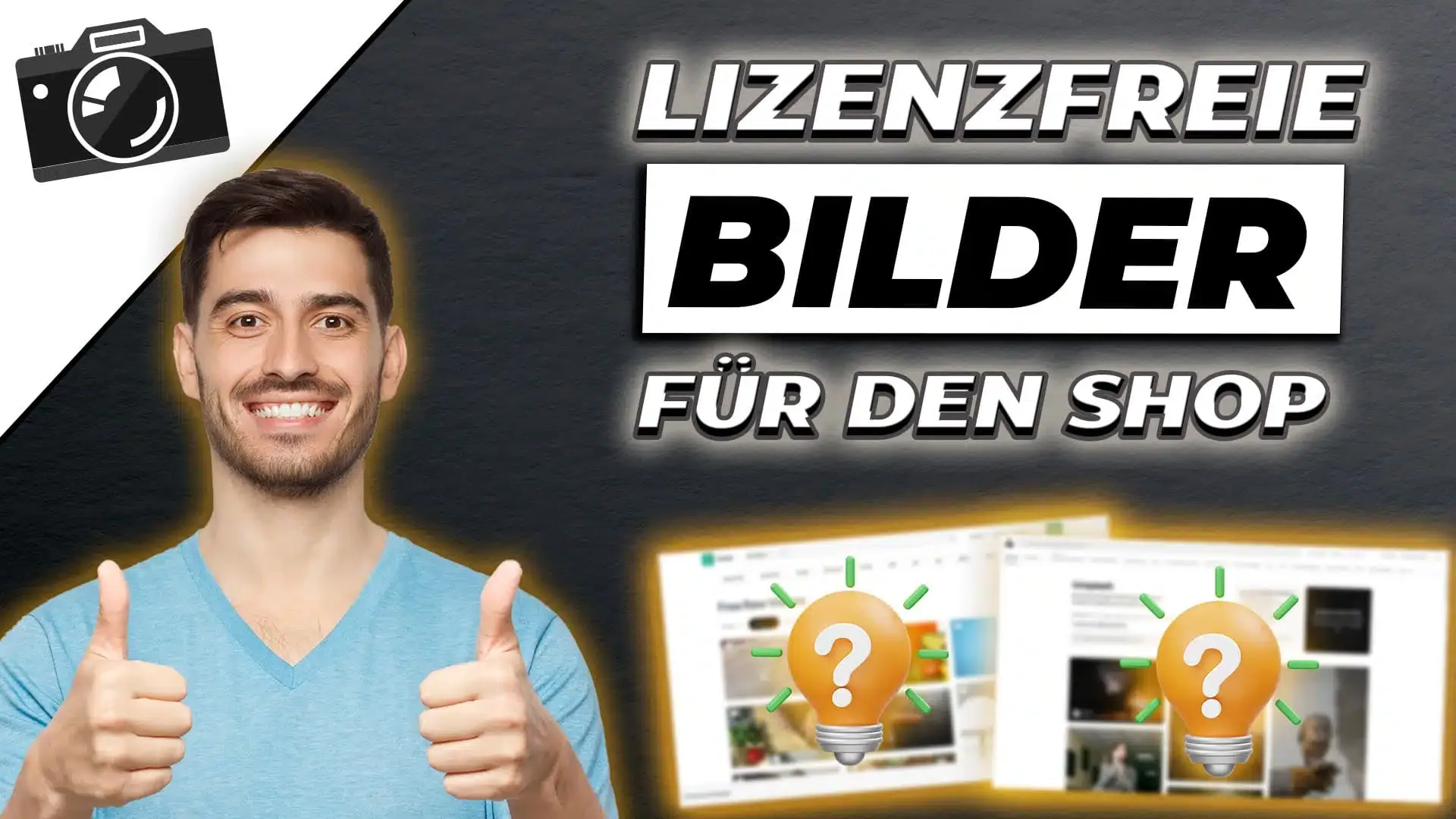 Kostenlose Bilder für den Onlineshop finden