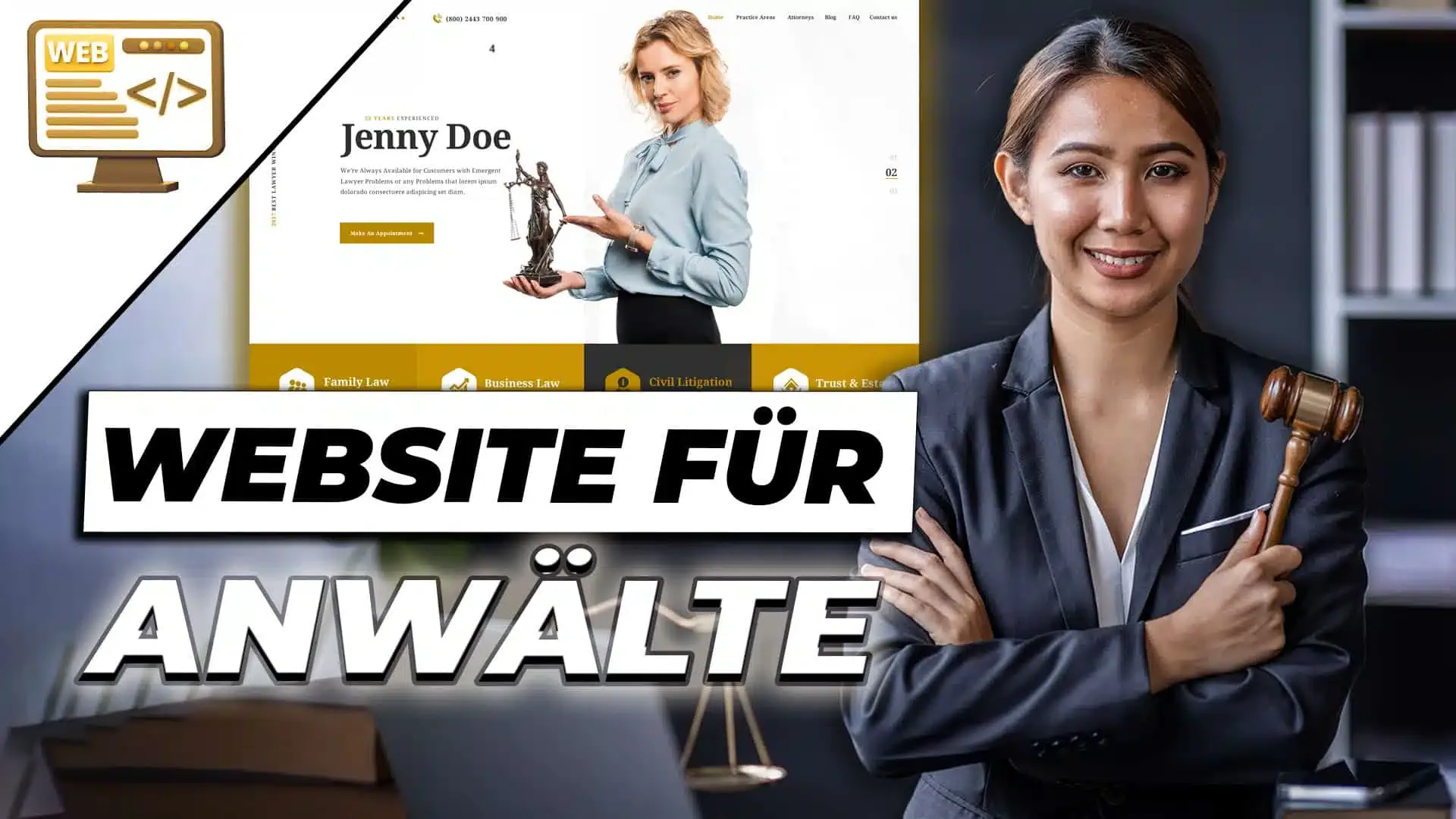 Website erstellen für Anwälte – Beachte dies 4 Tipps