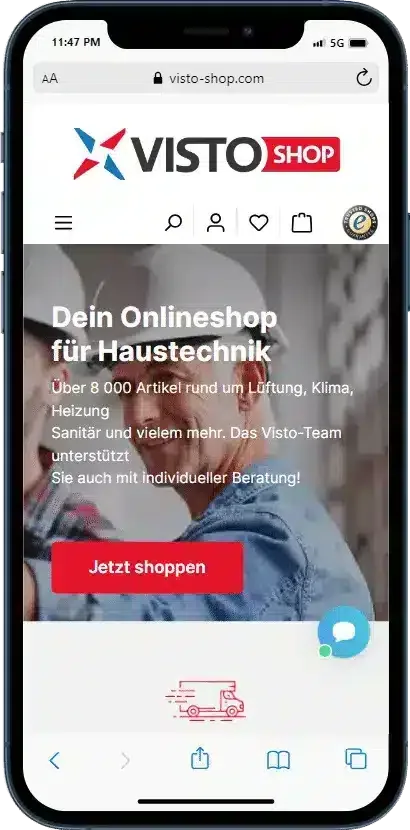 Shopware Agentur Referenz Visto