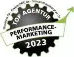 Top Agentur Performance Marketing Badge