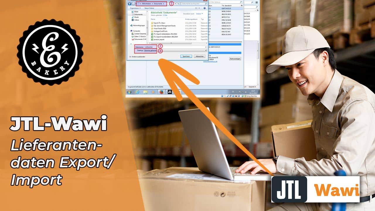JTL-Wawi Lieferanten-Daten Import / Export