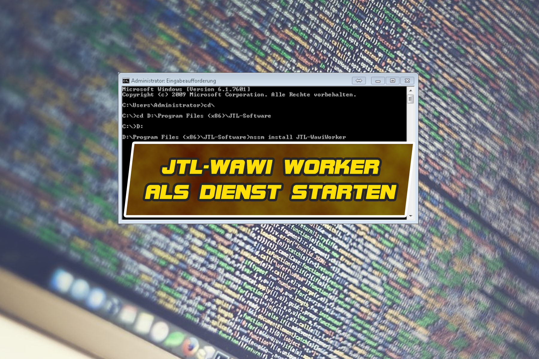 JTL-Wawi Worker als Dienst starten