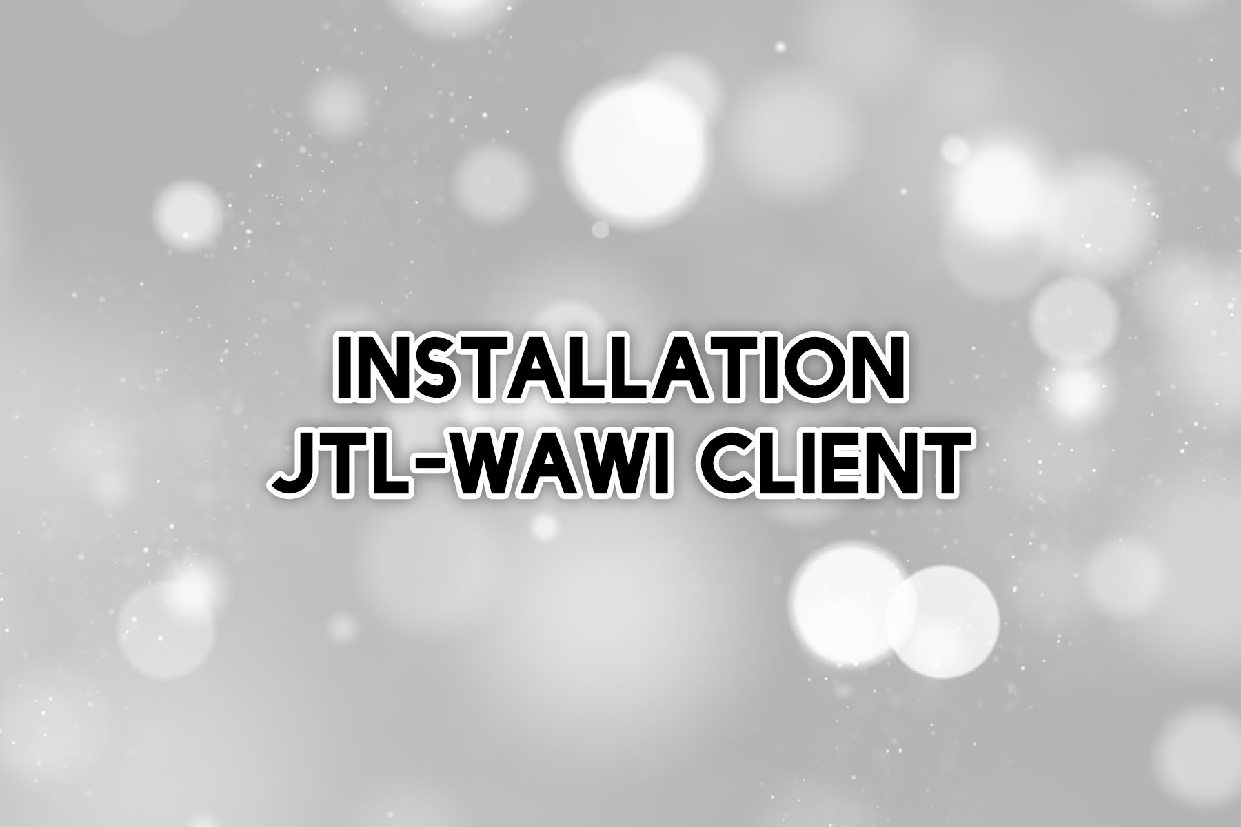 Instalação JTL Wawi