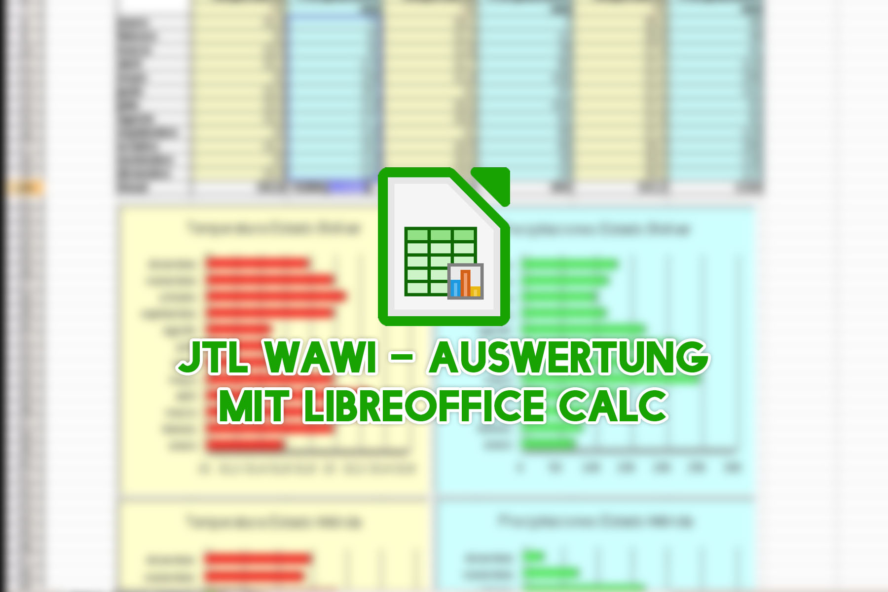 JTL Wawi – Auswertung mit LibreOffice Calc