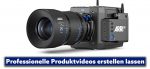 Videokamera die zum Erstellen von Produktvideos geeignet ist
