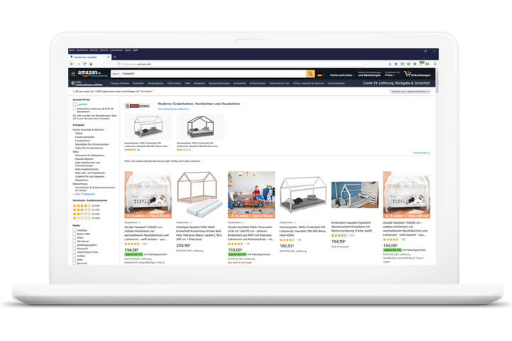 Verbesserung des Amazon Rankings durch Produktbilder