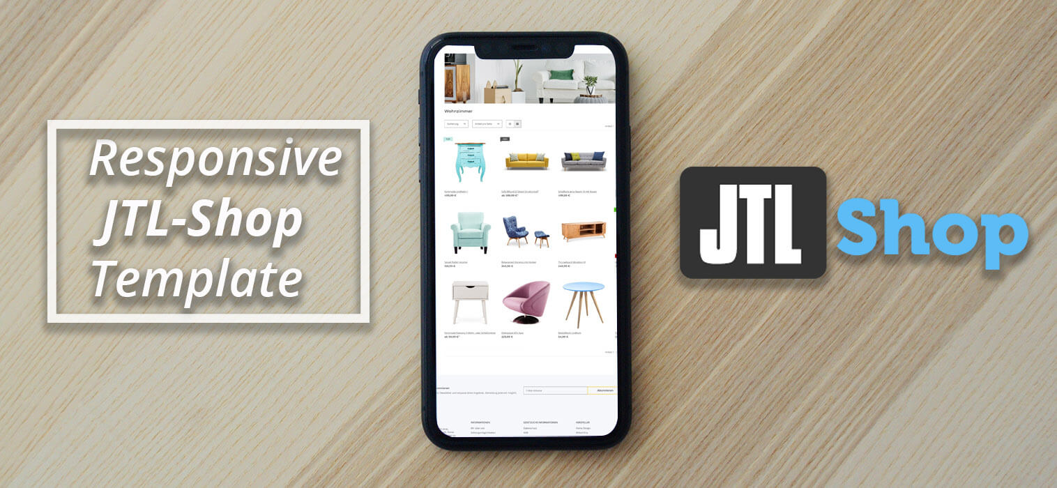 Responsive JTL-Shop Template – Mobile Friendly E-Commerce