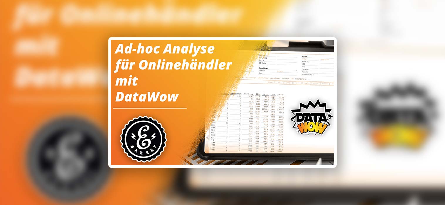 Ad-hoc Analyse für Onlinehändler mit DataWow [Werbung]