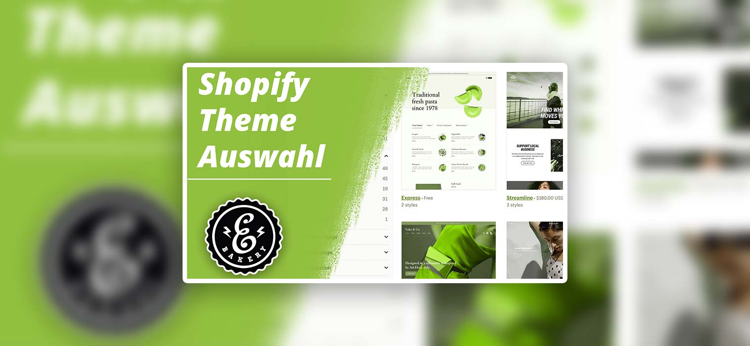 Shopify Theme Auswahl – Shop-Referenzen für Theme finden