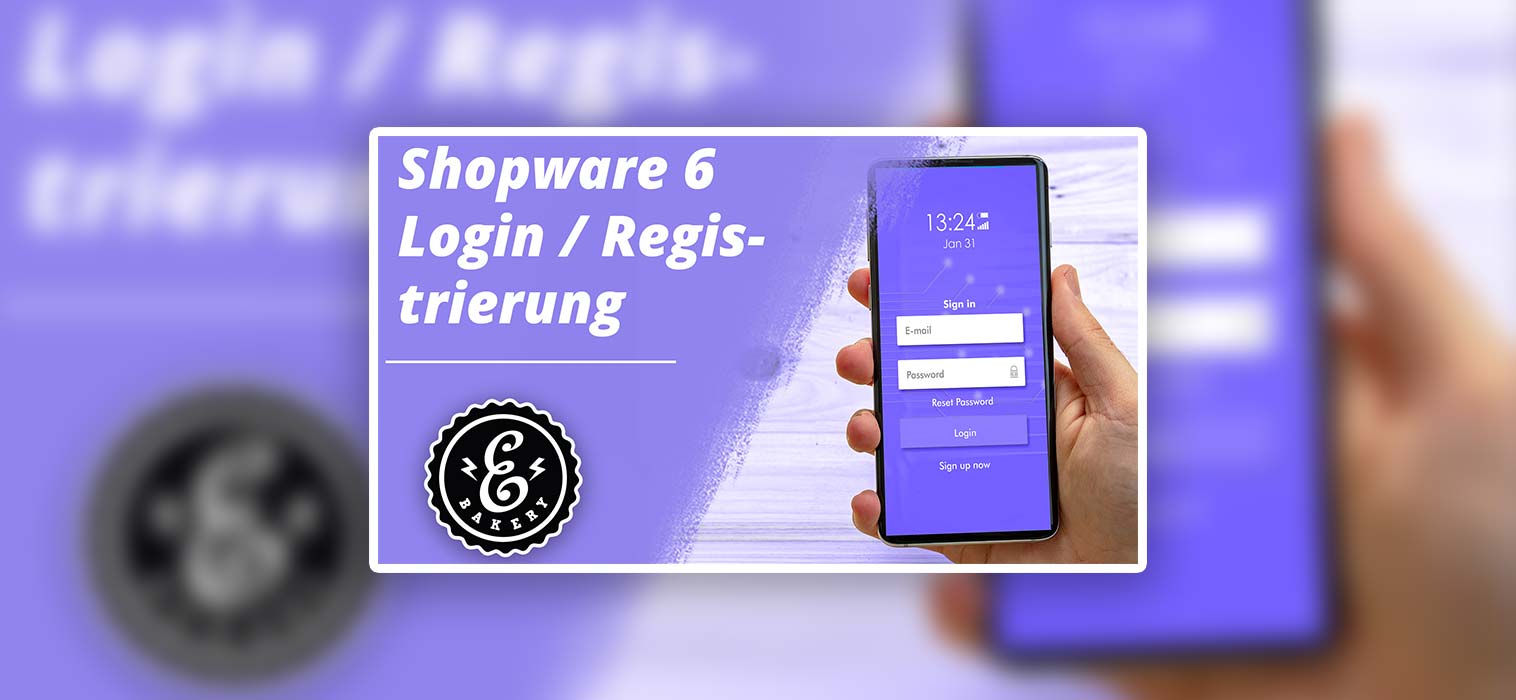 Shopware 6 Login / Registo