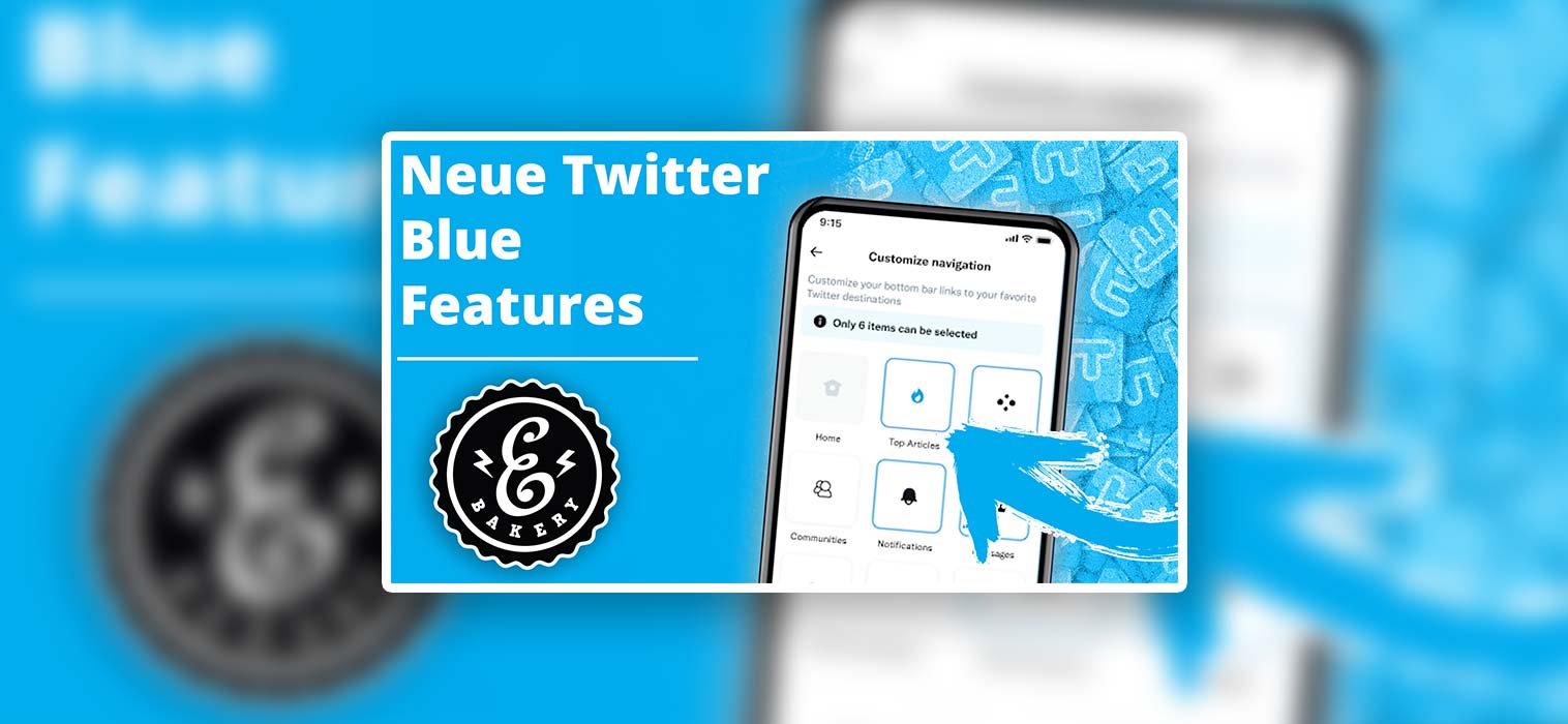 Novas funcionalidades do Twitter Blue – Design personalizável do Twitter