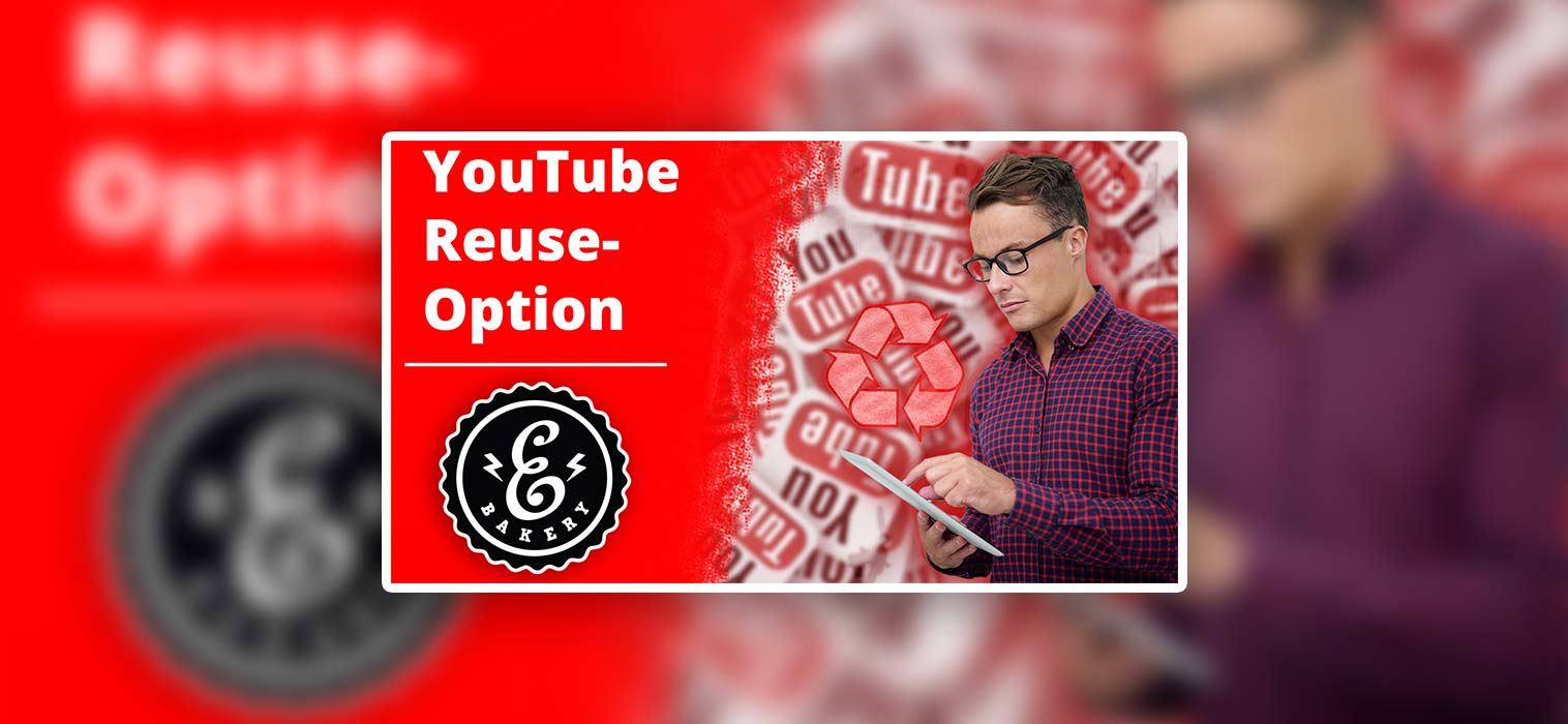 Opção de reutilização do YouTube – Definições reutilizáveis
