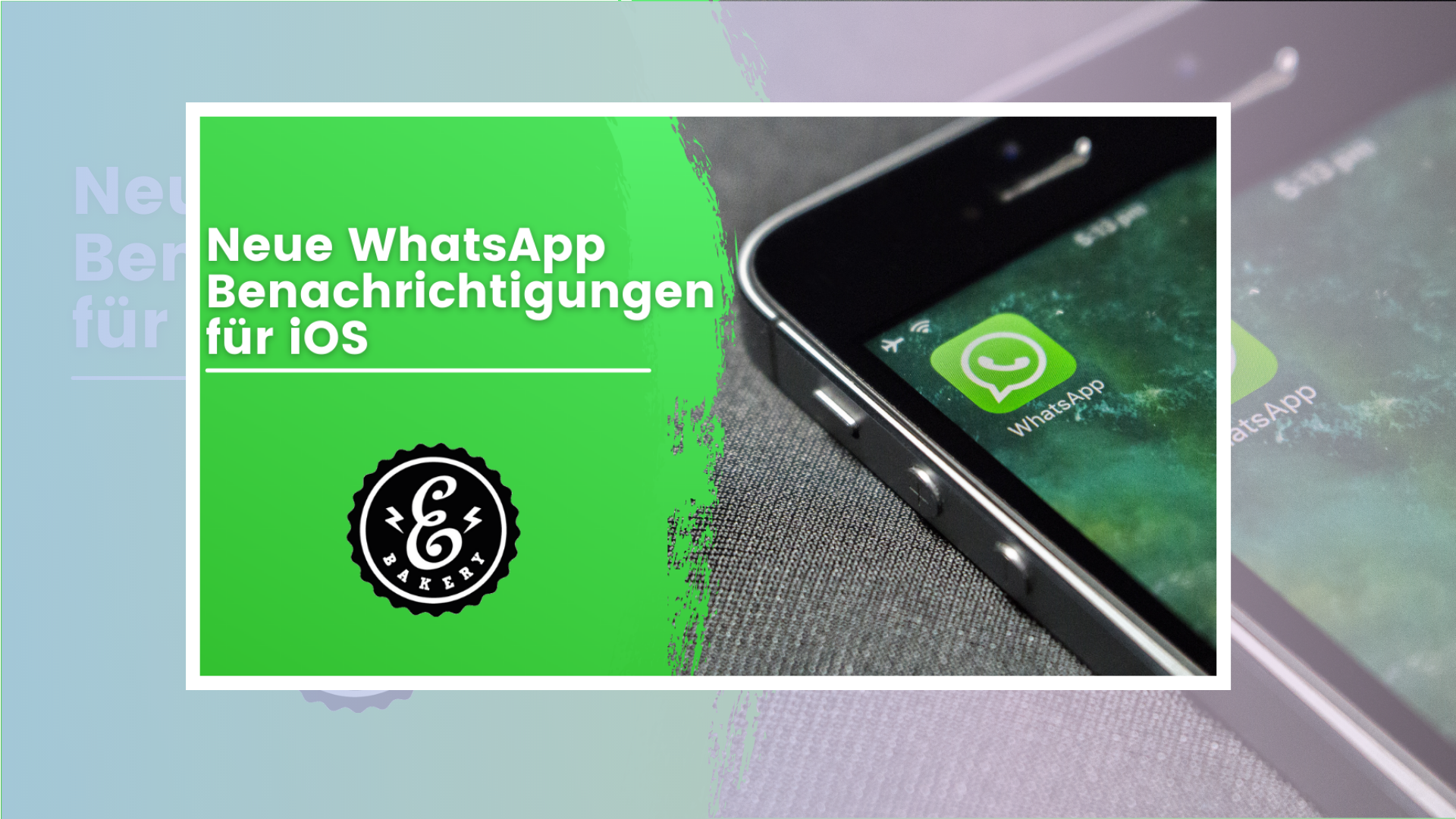 Novas notificações do WhatsApp para iOS – imagem de perfil para o iPhone