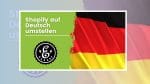 Shopify auf Deutsch