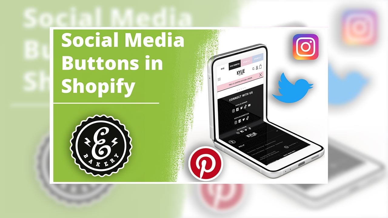 Social Media Buttons in Shopify hinzufügen und diese verlinken