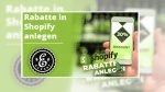 Shopify Rabatte erstellen