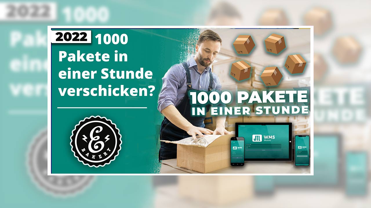 Send 1000 packages in one hour – Feasible?￼