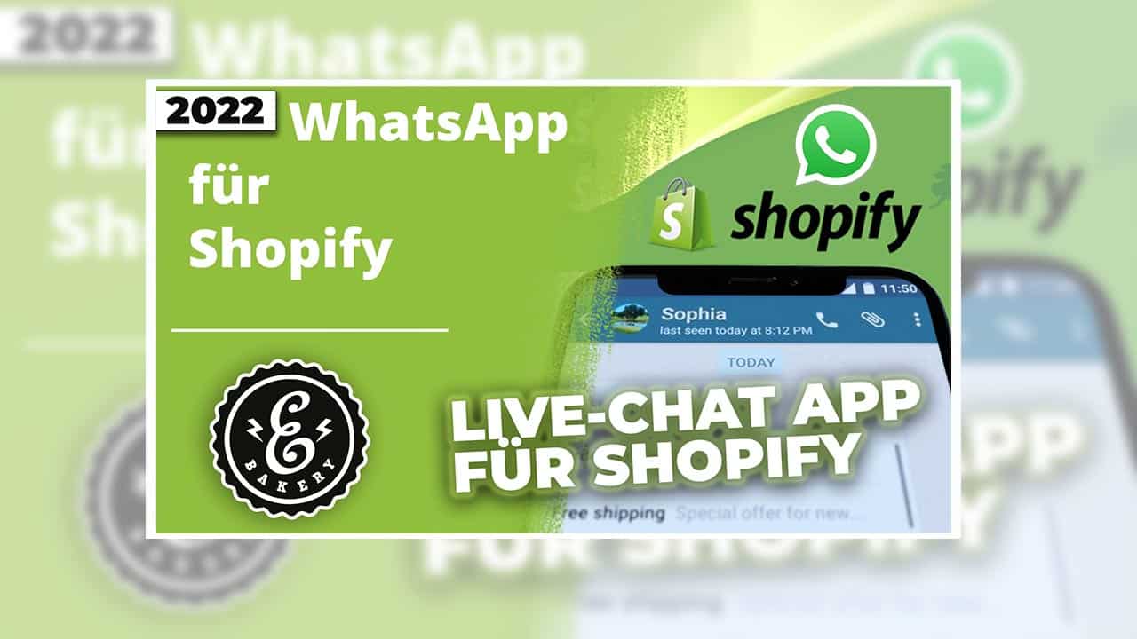 WhatsApp für Shopify – So fügst Du die Live-Chat App hinzu