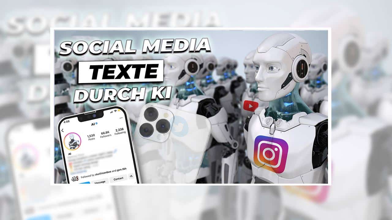 Social Media KI-Tools – KI für Instagram, Twitter & Co. verwenden