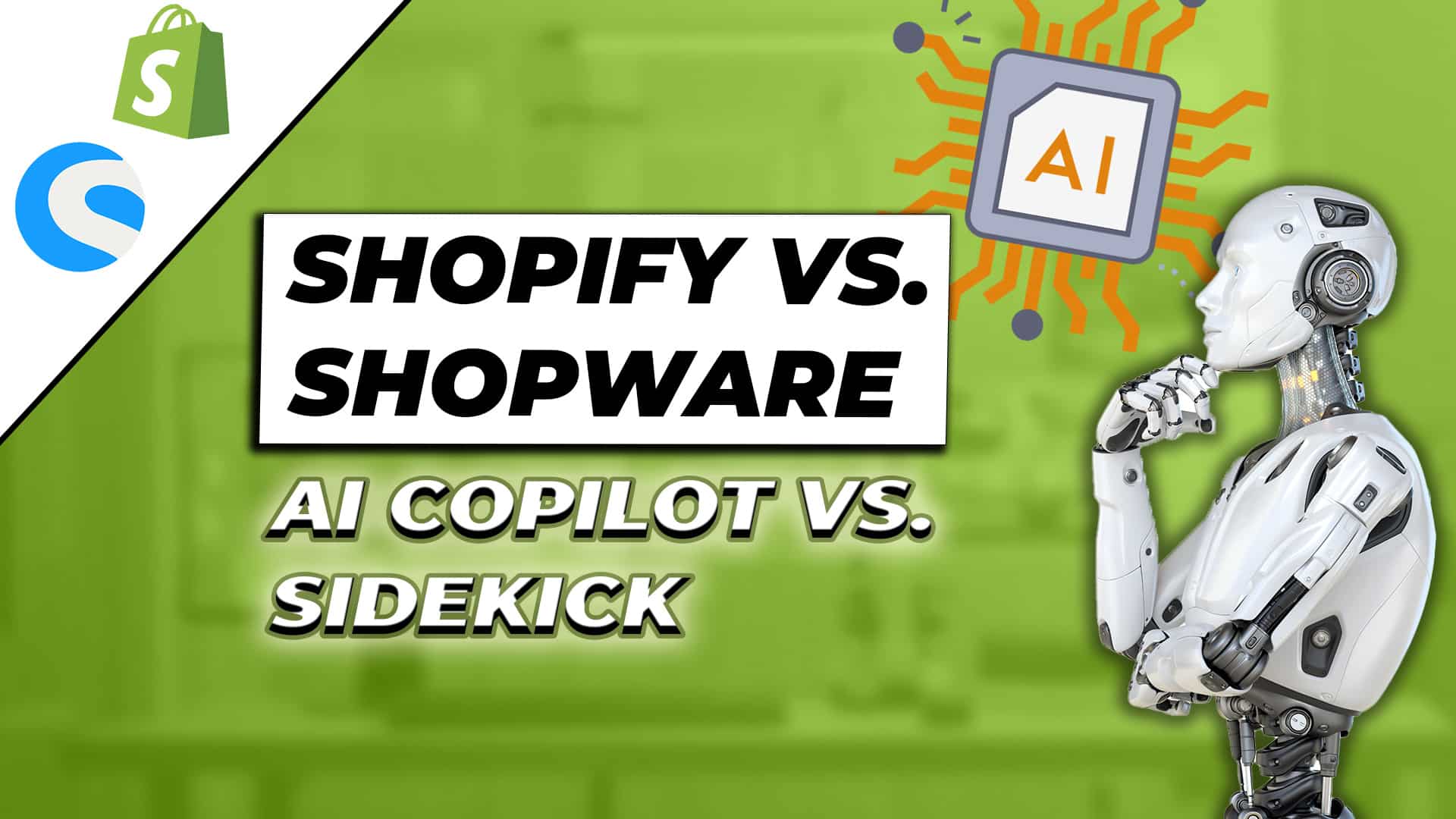 Shopware AI Copilot vs. Shopify Sidekick im Vergleich