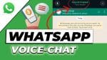 WhatsApp Voice-Chat in Gruppen