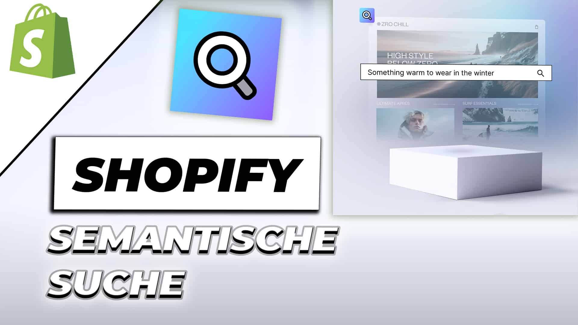Shopify Semantische Suche – Neue KI-Suche