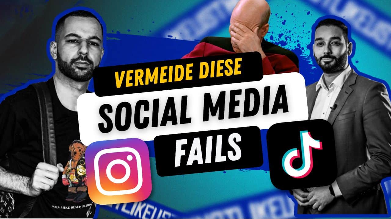 Social media fails – mistakes that nobody has to make!