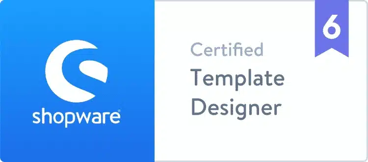 Shopware Certified Template Designer