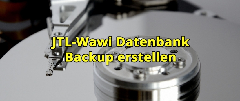 Create JTL-Wawi database backup