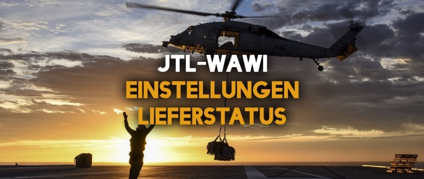 JTL-Wawi settings delivery status