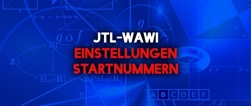 JTL-Wawi settings start numbers