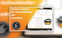 Ad-hoc analysis for online retailers with DataWow  [Werbung]