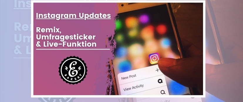 Instagram updates: live function, remix, survey ticker