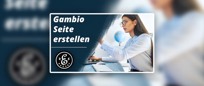 Create and edit Gambio page