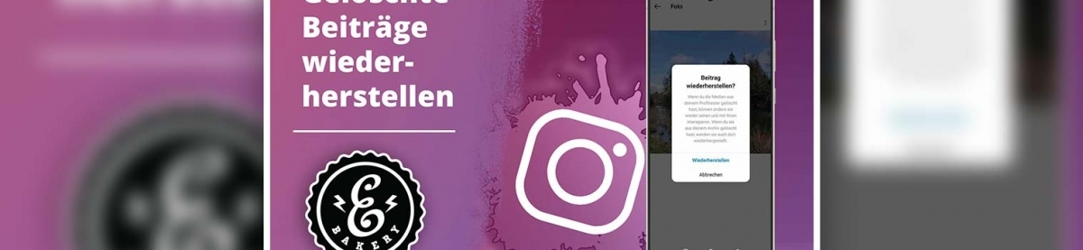 Restaurar publicações apagadas do Instagram – nova funcionalidade
