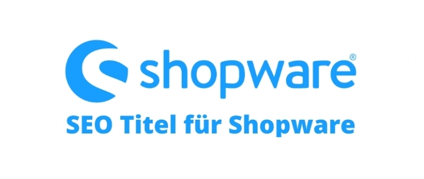 SEO Title Shopware