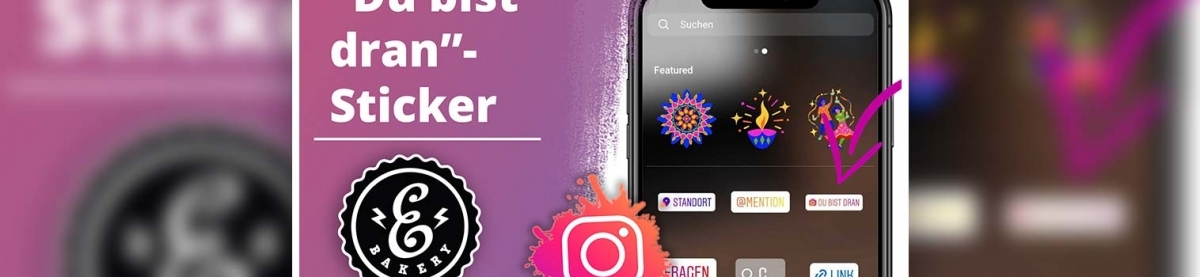 Autocolante do Instagram “A tua vez” – Novo autocolante para a história