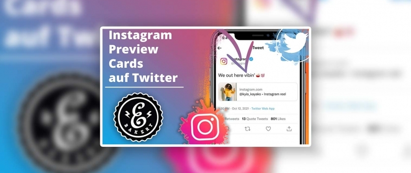 Cartões de pré-visualização do Instagram no Twitter – estão de volta
