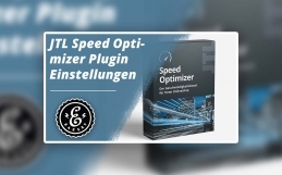 JTL Speed Optimizer Plugin Einstellungen