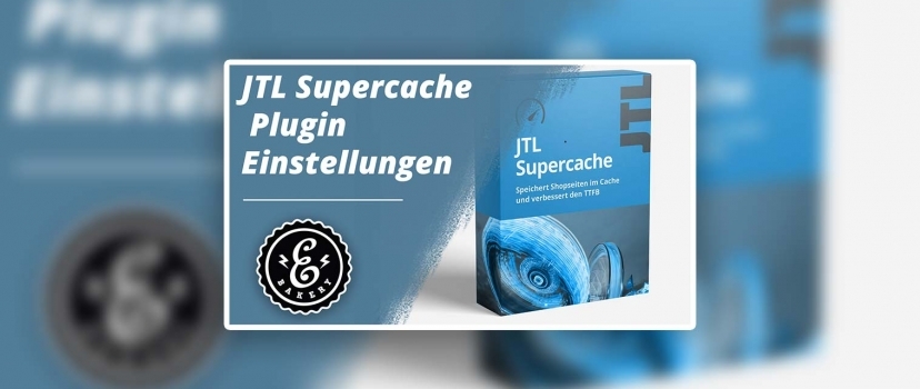 Definições do plugin JTL Supercache SEO