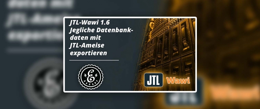JTL-Wawi 1.6 Exportar dados da base de dados com o JTL Ant