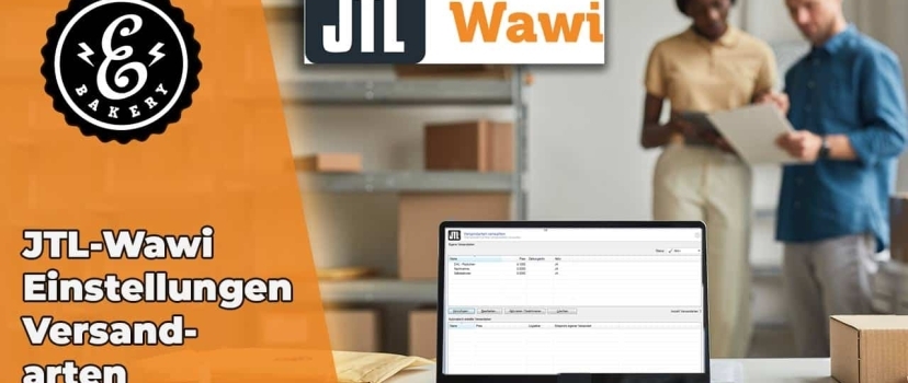 Definições da JTL-Wawi métodos de envio