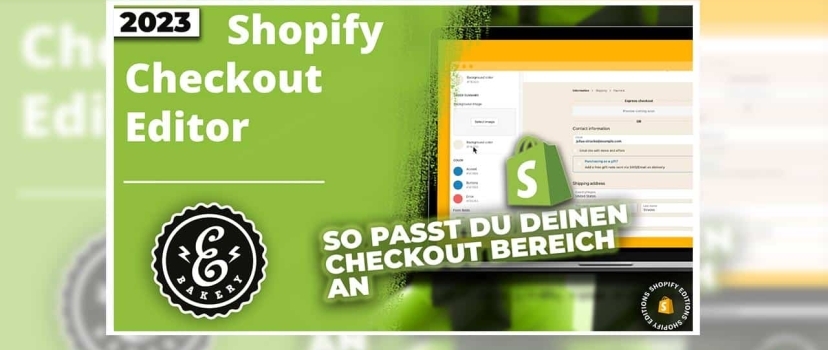 Editor de checkout do Shopify – Personalização