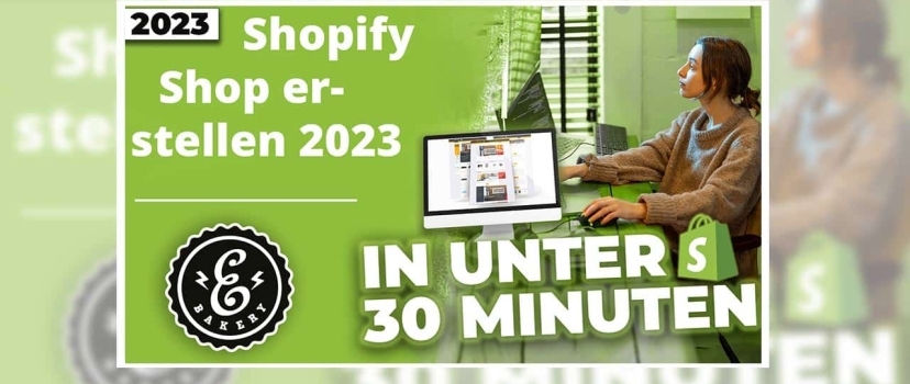 Shopify store create 2023 in under 30 minutes