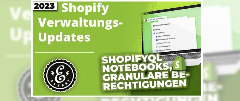 Atualizações de gerenciamento da Shopify – Notebooks do ShopifyQL
