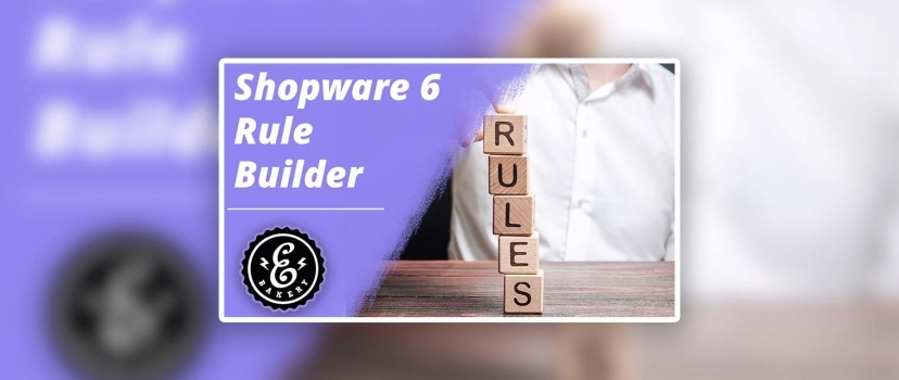 Criador de regras do Shopware 6