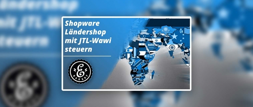 Controlo da loja do país Shopware com JTL-Wawi
